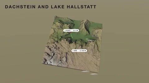 Hallstatt and the Dachstein Видео 341807999