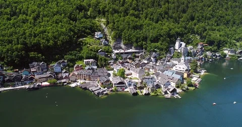 Hallstatt, Austria Stock Footage 98839218