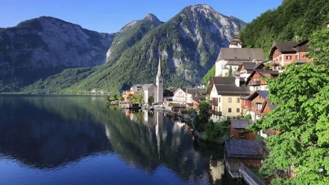 Hallstatt, Austria. Stock Footage 156502666