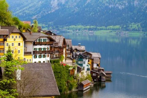 Hallstatt, Austria Foto stock