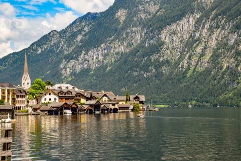 Hallstatt landscape Stock Photos