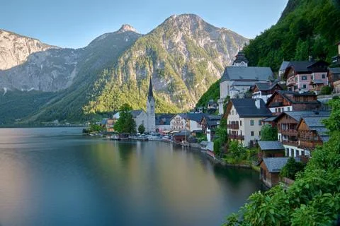Hallstatt &amp; Mountains Stock Photos
