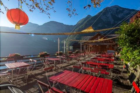 Hallstatt Stockfoto's