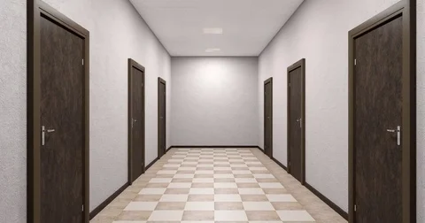 Hallway in the apartment 스톡 동영상 75791506