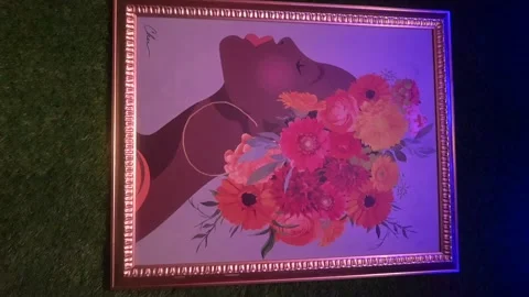 Hallway of Art Video stock 276451564