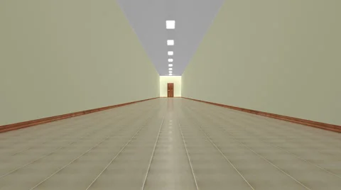 Hallway Stock Footage 890928