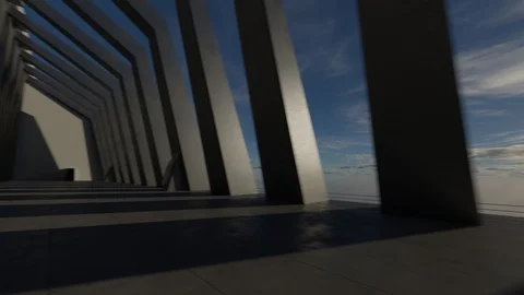 Hallway Stock Footage 123177154