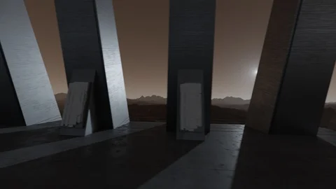 Hallway Stock Footage 123261623