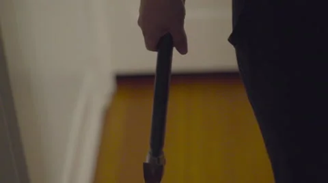 Hallway Hammer Slow Stock Footage 56455759