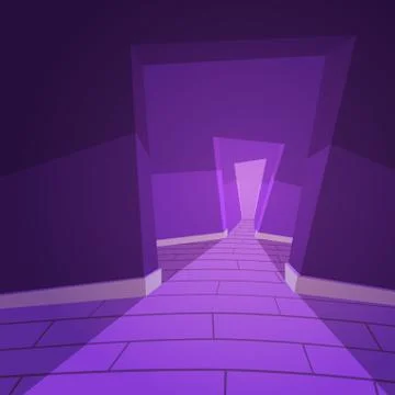 The Hallway Stock Illustration