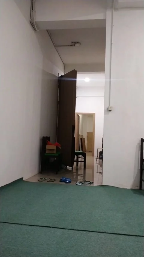 Hallway In A Room Stock Footage 222370396