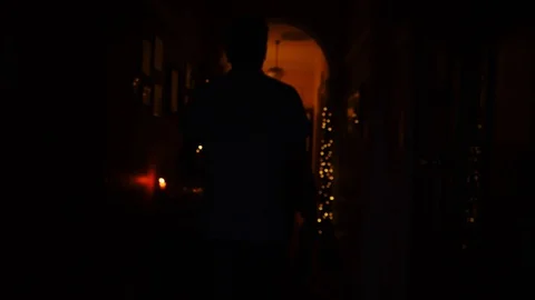 Hallway Slow Motion Stock Footage 105698320