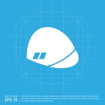 Halmet Icon Stock Illustration