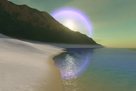 Halo Illustrazione stock