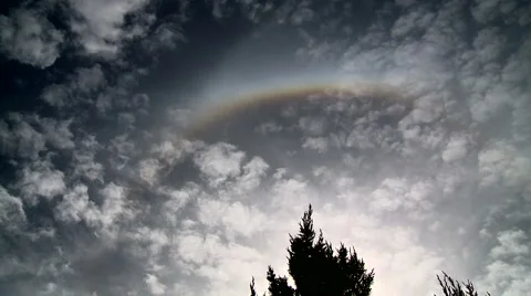 Halo Semi-Circle Stock Footage 54712251