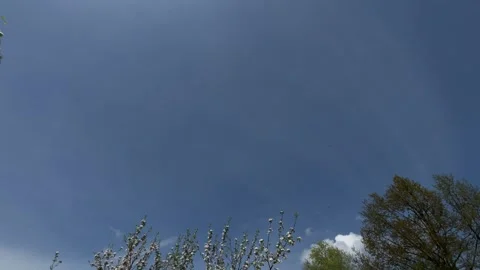 Halo sun effect optical phenomenon in Poland May 14th 2023 Stock Footage 241221922