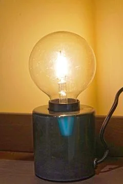 Halogen bulb lamp Stock Photos