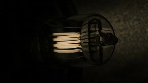 Halogen bulb studio lighting Vídeo Stock 60369223