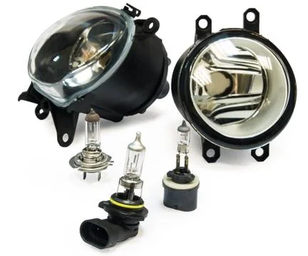 Halogen lamps Stock Photos