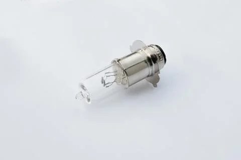 Halogens on a white background Stock Photos