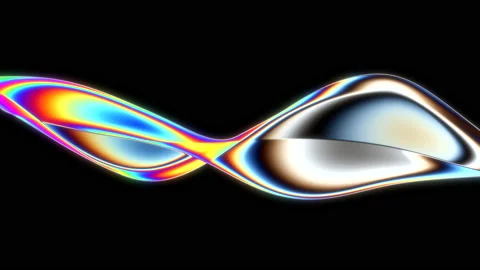 Halographic gradient. Seamless loop animation. Stock Footage 152341645