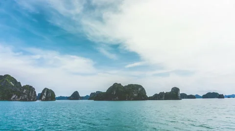 Halong Bay Cruse Stock Footage 40653063