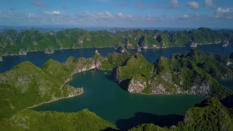 Halong Bay Stock Footage 93352709