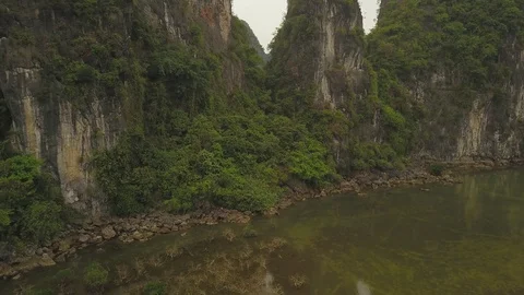 Halong Bay Stock Footage 128284529