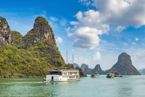 Halong bay, Vietnam Foto stock