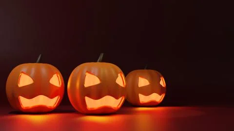 Haloween Pumpkin 库存插图