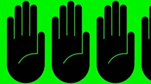 HALT SIGNS Stock Footage 21873797