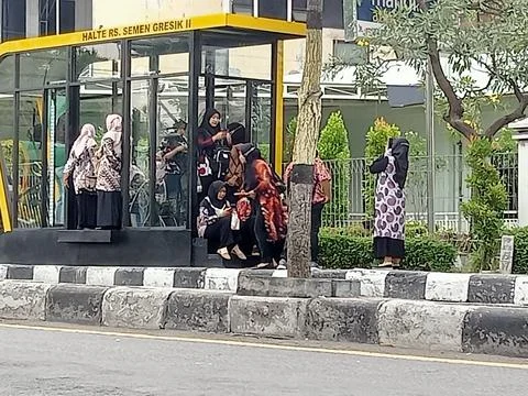 Halte rs, semen gresik11 写真素材