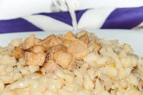 Halusky with a cabbage Stock Photos