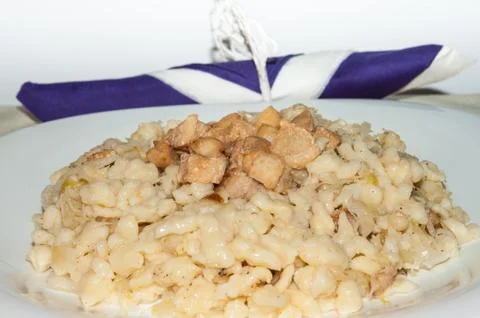 Halusky with a cabbage Foto stock