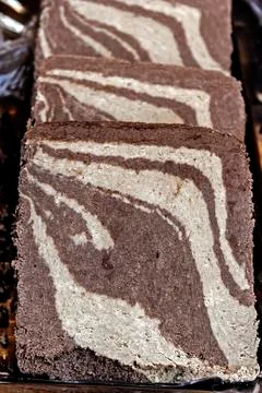 Halvah pieces Stock Photos