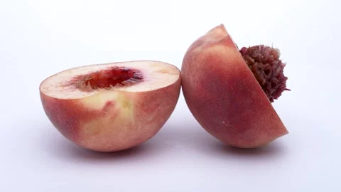 Halved Peach 動画素材 308690639