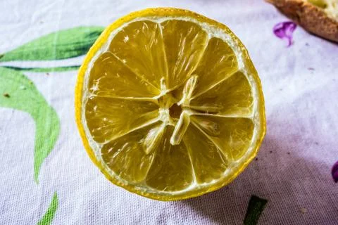 Halven lemon Stock Photos