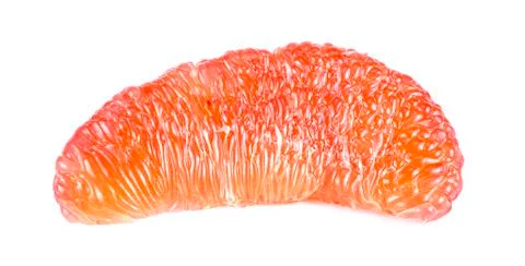 Halves grapefruit isolated on a white background Stock Photos