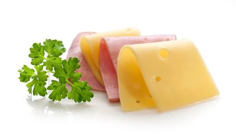 Ham and cheese Foto stock