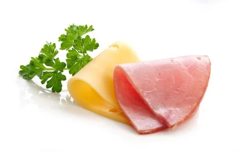 Ham and cheese Stock Photos