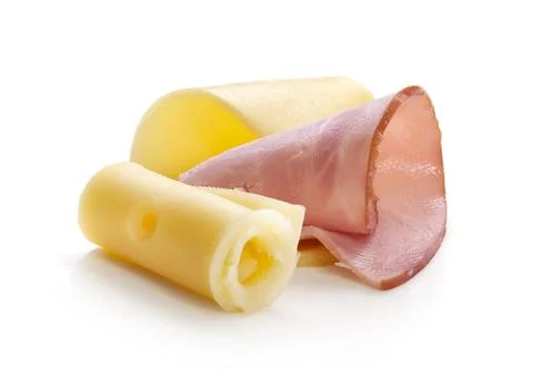 Ham and cheese Stock Photos
