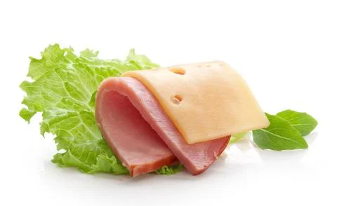 Ham and cheese Stock Photos