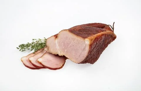 Ham And Greenery Stock Photos