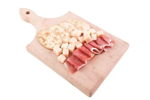 Ham and parmesan Stock Photos