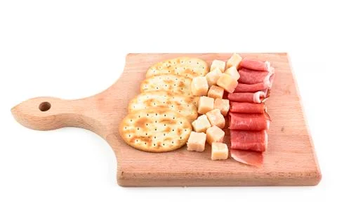 Ham and parmesan Stock Photos