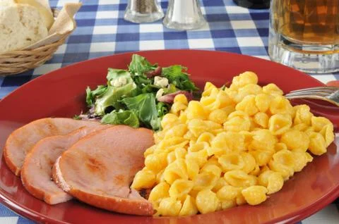 Ham dinner Stock Photos