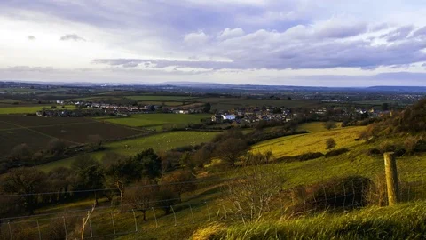 Ham Hill - Time Lapse Video Video stock 70411204