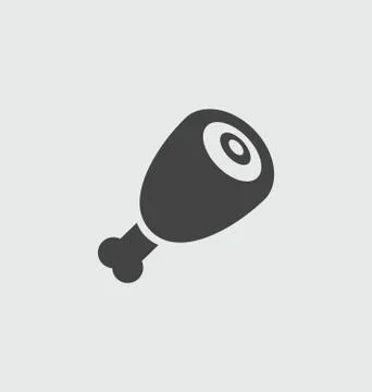 Ham icon Stock Illustration