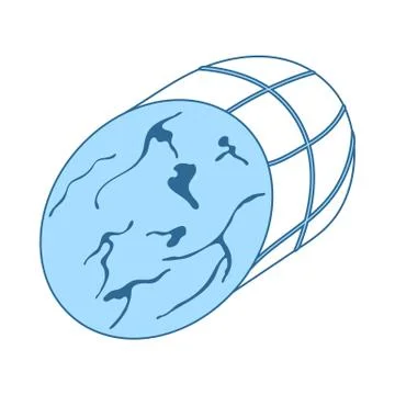 Ham Icon Stock Illustration