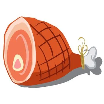 Ham Stock Illustration